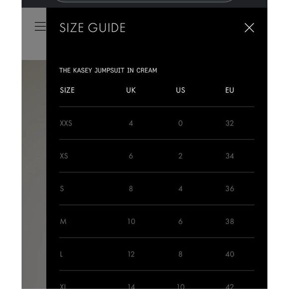 Solace London Womens Polyester Kasey Off The Shoulder Jumpsuit Cream Size 4 - Picture 6 of 16